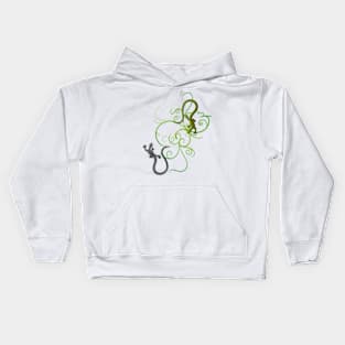 gecko duality Kids Hoodie